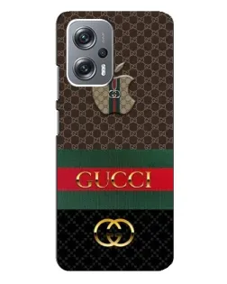 Чехол для Xiaomi Redmi Note 12 Pro Plus с картинкой «Gucci — брендированный десерт»