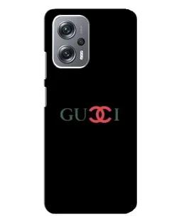 Чехол для Xiaomi Redmi Note 12 Pro Plus с картинкой «Gucci — красный градиент»
