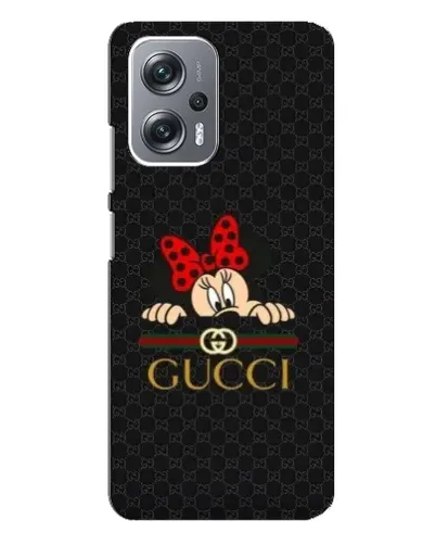Чехол для Xiaomi Redmi Note 12 Pro Plus с картинкой «Минни Маус Gucci — черный» Чехол для Xiaomi Redmi Note 12 Pro Plus с картинкой «Минни Маус Gucci — черный»