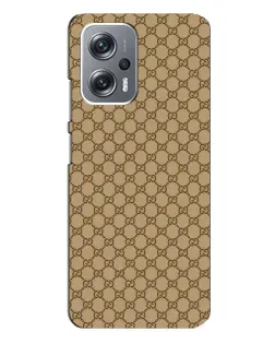 Чохол для Xiaomi Redmi Note 12 Pro Plus з картинкою «Gucci — класичний беж»