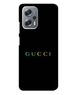 Чохол для Xiaomi Redmi Note 12 Pro Plus з картинкою «Gucci — неоновий мінімалізм»