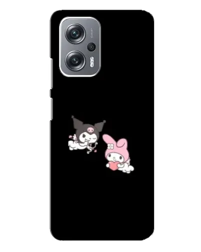 Чехол для Xiaomi Redmi Note 12 Pro Plus с картинкой «My Melody и Kuromi»
