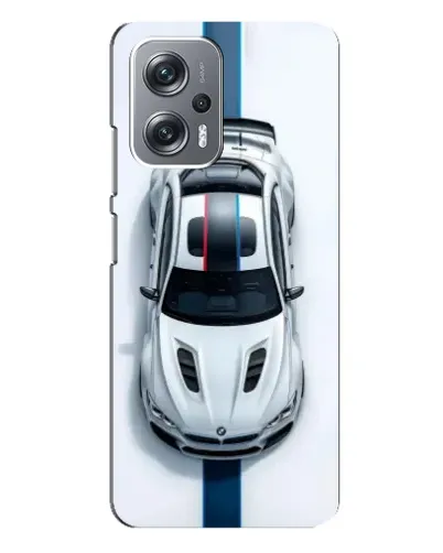 Чехол для Xiaomi Redmi Note 12 Pro Plus с картинкой «Вид сверху — BMW M»