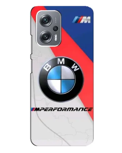 Чехол для Xiaomi Redmi Note 12 Pro Plus с картинкой «BMW Performance стиль»