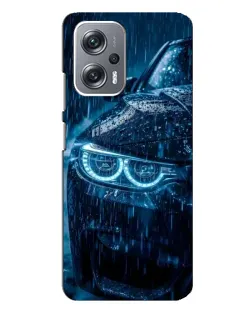 Чохол для Xiaomi Redmi Note 12 Pro Plus з картинкою «BMW під дощем»
