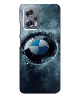 Чохол для Xiaomi Redmi Note 12 Pro Plus з картинкою «Логотип BMW — лід»