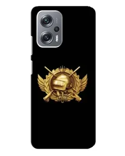 Чохол для Xiaomi Redmi Note 12 Pro Plus з картинкою «PUBG — помаранчевий градієнт»