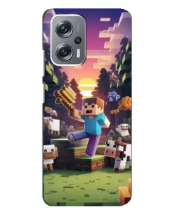 Чохол для Xiaomi Redmi Note 12 Pro Plus з картинкою «Стів на фермі»