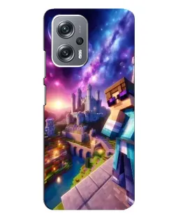 Чохол для Xiaomi Redmi Note 12 Pro Plus з картинкою «Стів та космос»