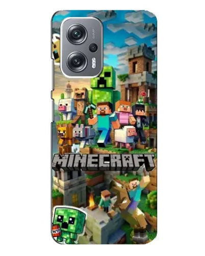 Чехол для Xiaomi Redmi Note 12 Pro Plus с картинкой «Замок Minecraft» Чехол для Xiaomi Redmi Note 12 Pro Plus с картинкой «Замок Minecraft»