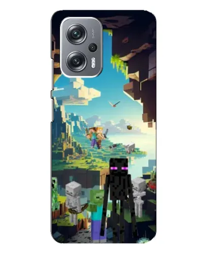 Чехол для Xiaomi Redmi Note 12 Pro Plus с картинкой «Эндермен в лесу» Чехол для Xiaomi Redmi Note 12 Pro Plus с картинкой «Эндермен в лесу»