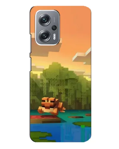 Чехол для Xiaomi Redmi Note 12 Pro Plus с картинкой «Майнкрафт закат солнца» Чехол для Xiaomi Redmi Note 12 Pro Plus с картинкой «Майнкрафт закат солнца»