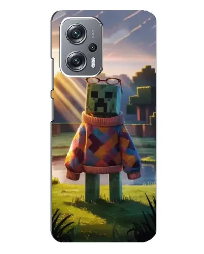 Чехол для Xiaomi Redmi Note 12 Pro Plus с картинкой «Крипер в свитере» Чехол для Xiaomi Redmi Note 12 Pro Plus с картинкой «Крипер в свитере»