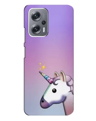 Чехол для Xiaomi Redmi Note 12 Pro Plus с картинкой «Единорог градиент»