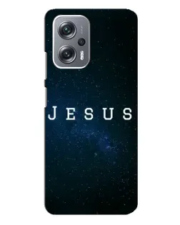 Чехол для Xiaomi Redmi Note 12 Pro Plus с картинкой «Звездное небо Jesus»