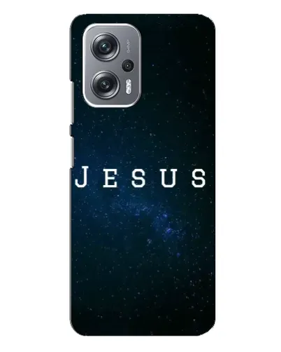 Чехол для Xiaomi Redmi Note 12 Pro Plus с картинкой «Звездное небо Jesus»