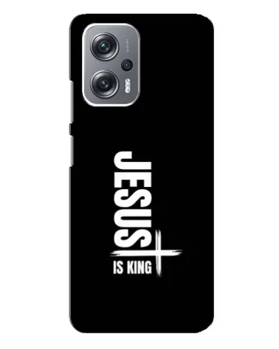 Чехол для Xiaomi Redmi Note 12 Pro Plus с картинкой «Вертикаль веры Jesus»