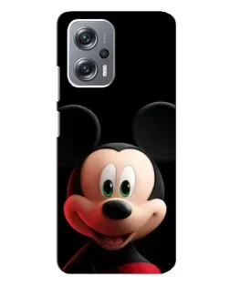Чехол для Xiaomi Redmi Note 12 Pro Plus с картинкой «Улыбающийся Микки Маус»