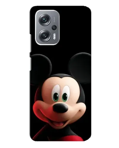 Чехол для Xiaomi Redmi Note 12 Pro Plus с картинкой «Улыбающийся Микки Маус»