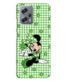 Чехол для Xiaomi Redmi Note 12 Pro Plus с картинкой «Mickey в клетку»