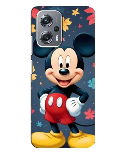 Чехол для Xiaomi Redmi Note 12 Pro Plus с картинкой «Осенний Mickey Mouse»
