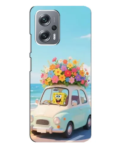 Чехол для Xiaomi Redmi Note 12 Pro Plus с картинкой «Автомобильное путешествие»