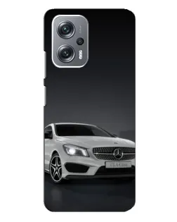 Чехол для Xiaomi Redmi Note 12 Pro Plus с картинкой «Mercedes AMG GT Silver»