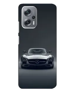 Чехол для Xiaomi Redmi Note 12 Pro Plus с картинкой «Mercedes на черном»