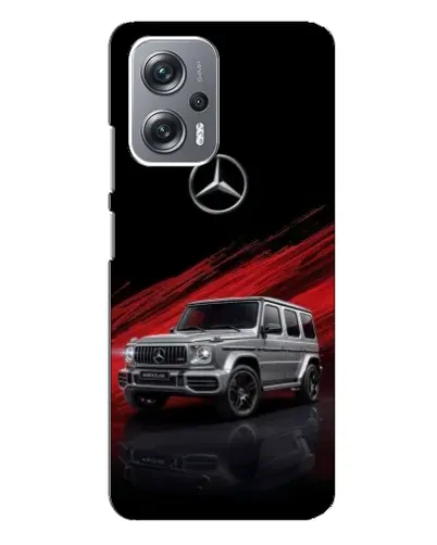 Чехол для Xiaomi Redmi Note 12 Pro Plus с картинкой «Mercedes G-Class красный»