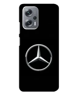 Чехол для Xiaomi Redmi Note 12 Pro Plus с картинкой «Mercedes классический лого»