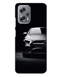 Чехол для Xiaomi Redmi Note 12 Pro Plus с картинкой «Свет фар Mercedes»
