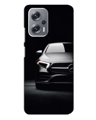 Чехол для Xiaomi Redmi Note 12 Pro Plus с картинкой «Свет фар Mercedes»