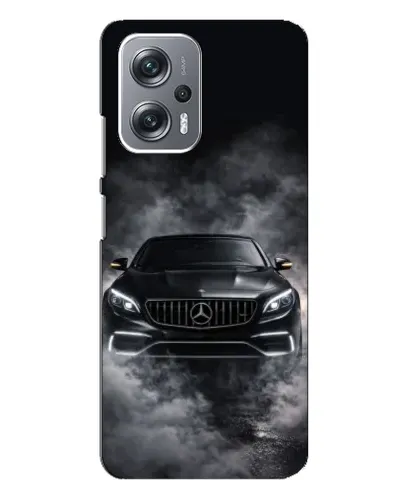 Чехол для Xiaomi Redmi Note 12 Pro Plus с картинкой «Mercedes в дыму»