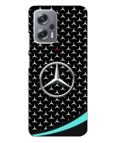 Чехол для Xiaomi Redmi Note 12 Pro Plus с картинкой «Mercedes — бирюзовый акцент»