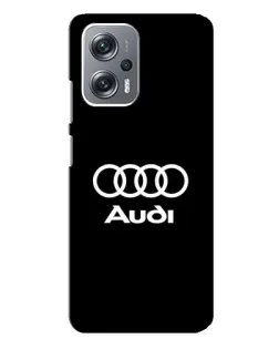 Чехол для Xiaomi Redmi Note 12 Pro Plus с картинкой «Классическое лого Audi»