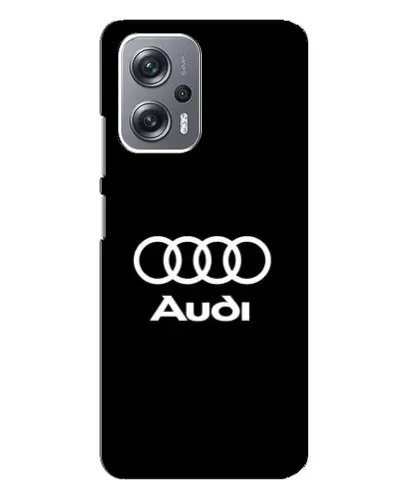 Чехол для Xiaomi Redmi Note 12 Pro Plus с картинкой «Классическое лого Audi»