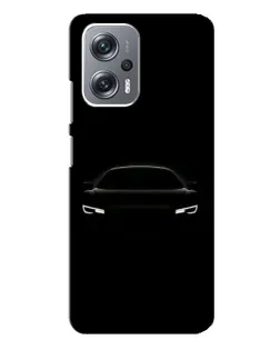 Чехол для Xiaomi Redmi Note 12 Pro Plus с картинкой «Взгляд Audi в темноте»