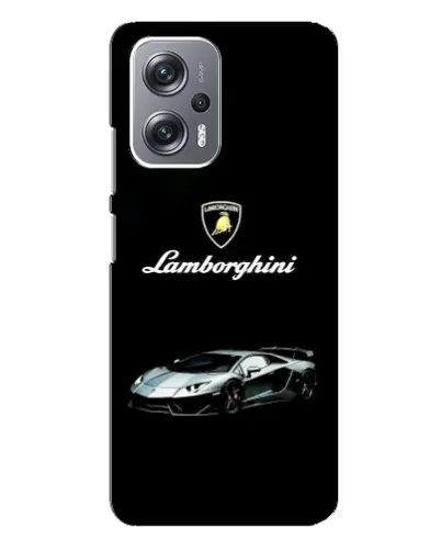 Чехол для Xiaomi Redmi Note 12 Pro Plus с картинкой «Логотип Lamborghini классика»