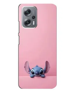 Чехол для Xiaomi Redmi Note 12 Pro Plus с картинкой «Stitch выглядывает»