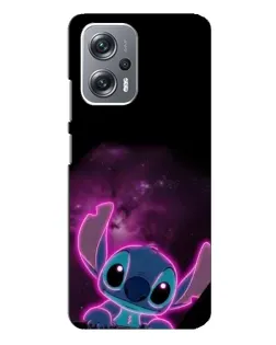 Чехол для Xiaomi Redmi Note 12 Pro Plus с картинкой «Неоновый Stitch»