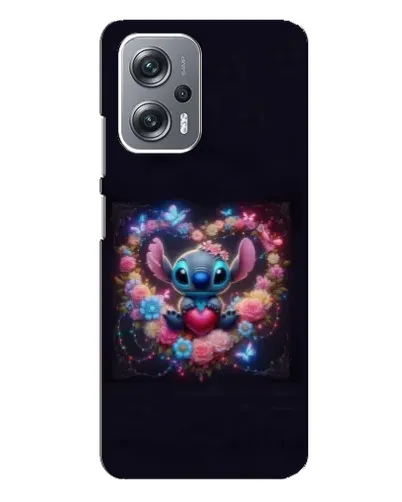 Чохол для Xiaomi Redmi Note 12 Pro Plus з картинкою «Stitch у квітах» Чохол для Xiaomi Redmi Note 12 Pro Plus з картинкою «Stitch у квітах»