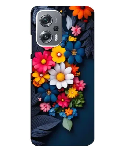 Чехол для Xiaomi Redmi Note 12 Pro Plus с картинкой «Цветочная феерия»