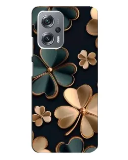 Чехол для Xiaomi Redmi Note 12 Pro Plus с картинкой «Клевер в золоте» Чехол для Xiaomi Redmi Note 12 Pro Plus с картинкой «Клевер в золоте»