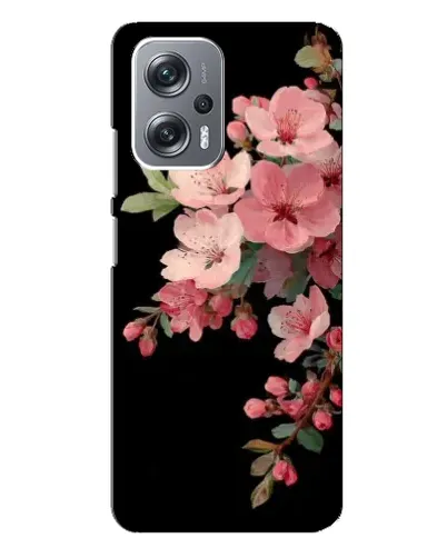 Чехол для Xiaomi Redmi Note 12 Pro Plus с картинкой «Розовая ветка сакуры»
