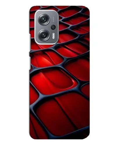 Чехол для Xiaomi Redmi Note 12 Pro Plus с картинкой «Красная глянцевая сетка» Чехол для Xiaomi Redmi Note 12 Pro Plus с картинкой «Красная глянцевая сетка»