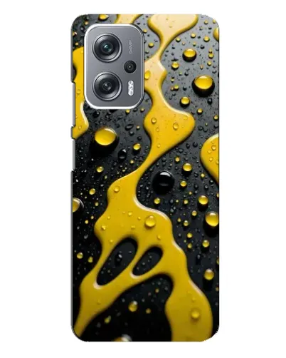 Чехол для Xiaomi Redmi Note 12 Pro Plus с картинкой «Жидкое желтое золото» Чехол для Xiaomi Redmi Note 12 Pro Plus с картинкой «Жидкое желтое золото»