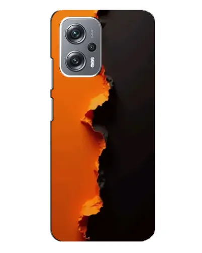 Чехол для Xiaomi Redmi Note 12 Pro Plus с картинкой «Оранжевый разлом» Чехол для Xiaomi Redmi Note 12 Pro Plus с картинкой «Оранжевый разлом»