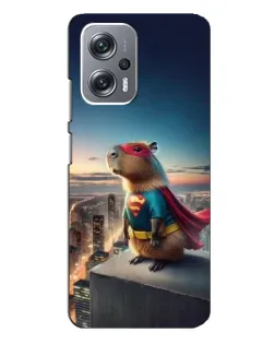 Чехол для Xiaomi Redmi Note 12 Pro Plus с картинкой «Капи-мен супергерой» Чехол для Xiaomi Redmi Note 12 Pro Plus с картинкой «Капи-мен супергерой»