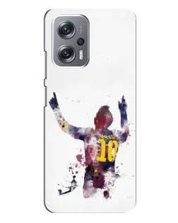 Чехол для Xiaomi Redmi Note 12 Pro Plus с картинкой «Акварельный Месси Барселона» Чехол для Xiaomi Redmi Note 12 Pro Plus с картинкой «Акварельный Месси Барселона»