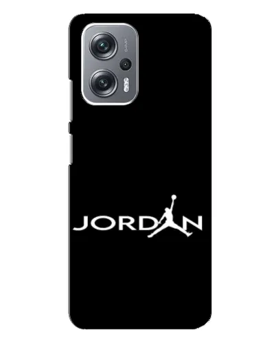 Чехол для Xiaomi Redmi Note 12 Pro (5g) с картинкой «Jordan White Logo»